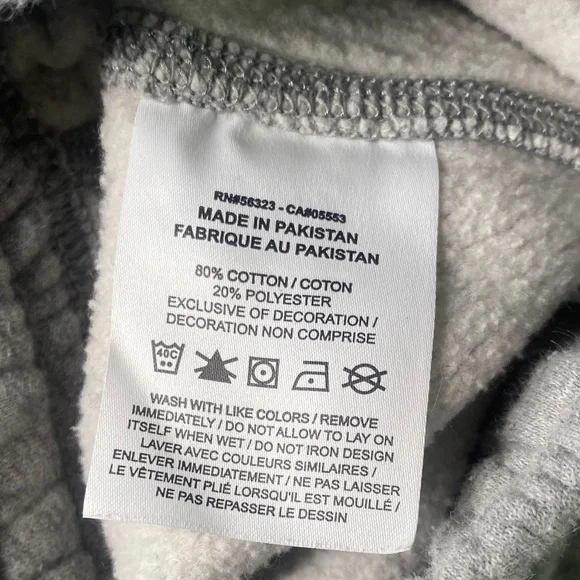 Nike Men's Size XL Gray Fleece Joggers - Comfortable Everyday Sweatpants - 1357 - Picture 11 of 12